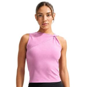 Női ujjatlan edzőpóló NIKE Dri-FIT Tank Top W light magenta white kép
