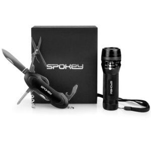 Szerszámok SPOKEY ZOOM Multifunction tool set in gift box: nůž + svítilna s poutkem kép