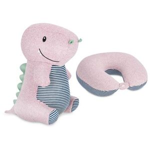 Utazási párna gyerekeknek SPOKEY CUDDLY 2v1 Kids travel pillow a plyšová hračka v jednom, hrošík kép