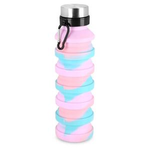 Palack SPOKEY JUMP Foldable silicone bottle, 550 ml kép