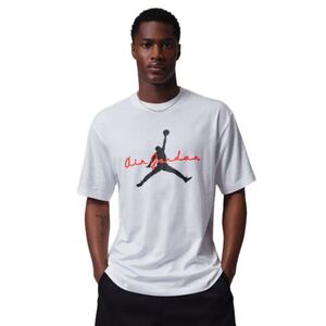 Férfi rövid ujjú póló NIKE Jordan Brooklyn WHITE INFRARED 23 BLACK kép