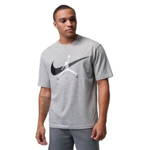 Férfi rövid ujjú póló NIKE Jordan Brooklyn GREY HEATHER BLACK kép