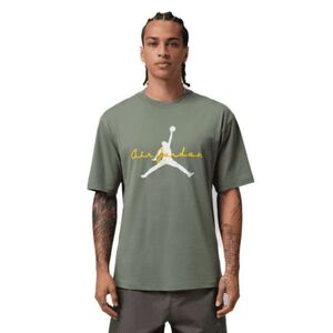 Férfi rövid ujjú póló NIKE Jordan Brooklyn VINTAGE LICHEN BRIGHT CITRON SAIL kép