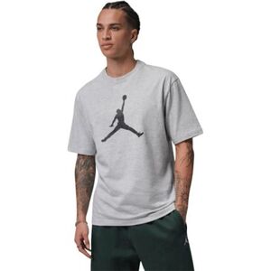 Férfi rövid ujjú póló NIKE JORDAN JUMPMAN SS HBR TEE 2 GREY HEATHER BLACK kép