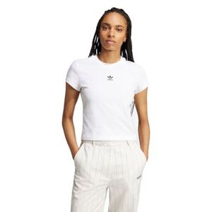 Női rövid ujjú póló ADIDAS ORIGINALS ESS SLIM TEE WHITE kép