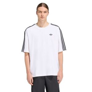 Férfi rövid ujjú póló ADIDAS ORIGINALS 3S TEE WHITE kép
