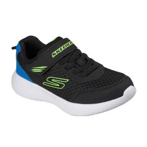Fiú szabadidőcipők SKECHERS Go Run 400 V2 K black blue lime kép