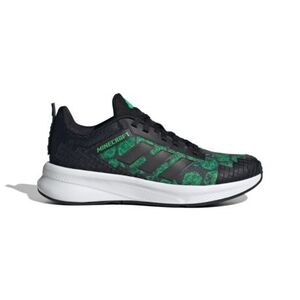 Fiú sportcipők (edzőcipők) ADIDAS FortaRun Minecraft Jr core black core black cloud white kép