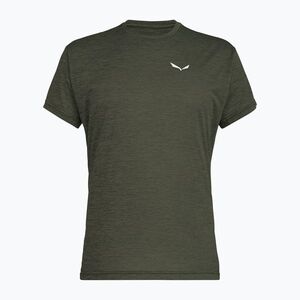 Férfi póló Salewa Puez Melange Dry faded green melange (Puez Melange Dry 00-0000026537) kép