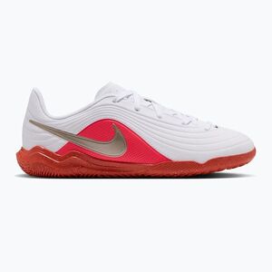 Gyermek focicipők Nike Jr. Tiempo Maestro Club white/bright crimson/blur (Tiempo Maestro Club Jr IC IB5033-100) kép