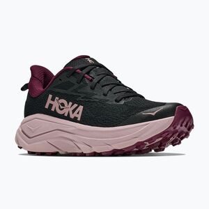 Női futócipők HOKA Challenger 8 black/pink opal (Challenger 8 1168717-BNKP) kép