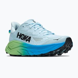Női futócipők HOKA Challenger 8 glimmering blue/tart apple (Challenger 8 1168717-GBLT) kép