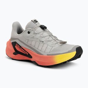 Női futócipők Salomon Genesis 2 gray violet/safety yellow (Genesis 2 L45459100) kép
