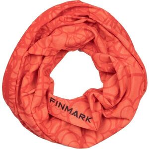 Finmark FS-219 Multifunkcionális kendő, narancssárga, méret UNI kép