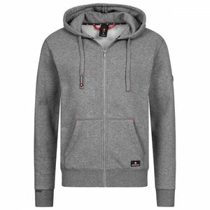 HÖHENHORN WOODBERG Férfi kapucnis pulóver, szürke, méret 4XL kép