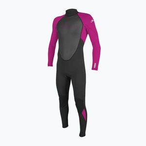 O'Neill Reactor-2 3/2mm fekete és lila gyermek úszóhab 5044 (Youth Reactor-2 3/2 Back Zip Full 5044-C09) kép