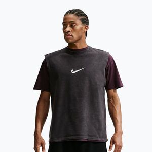 Férfi edző póló Nike Sleeveless T-Shirt black/white (Sleeveless IM6144-010) kép