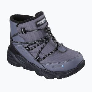 Gyerek téli cipők SKECHERS Turbo Tread Storm Glider gray (Turbo Tread Storm Glider 406385L CCBK) kép