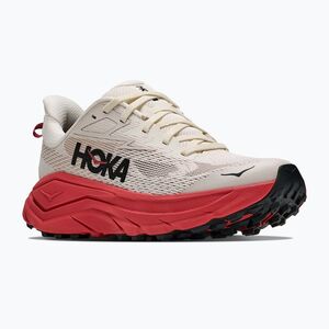 Női futócipők HOKA Challenger 8 alabaster/burnt red (Challenger 8 1168717-ARNT) kép