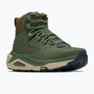 Férfi kirándulócipők Hoka Kaha 3 GTX nettle leaf/barley flour (Kaha 3 GTX 1162530-NFB-10) kép