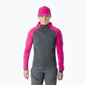 Női DYNAFIT Radical Polartec kapucnis túrasí pulóver flamingó/0720 (Radical Polartec Hooded 08-0000072113) kép