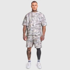 Férfi terepmintás szett Iron Aesthetics Camo tree, light kép