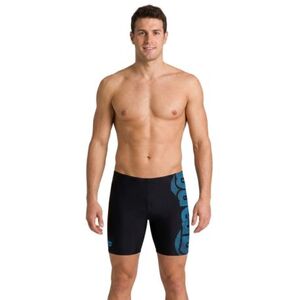 Férfi úszó boxeralsók ARENA M Arena Swim Mid Jammer Graphic kép