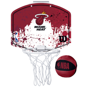 NBA TEAM MINI HOOP MIAMI HEAT kép