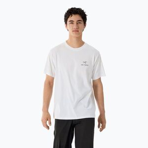 Férfi póló Arcteryx Kragg Sl Cotton Bird Word white light/black (Kragg Sl Cotton Bird Word X000009535016) kép