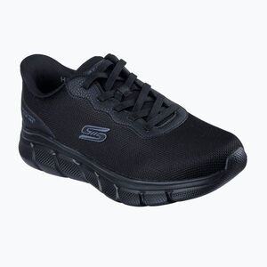 Férfi cipők SKECHERS Bobs B Flex Glacial Edge black (Bobs B Flex Glacial Edge 118113 BBK) kép