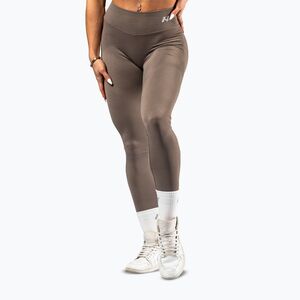 Női edzőleggings NEBBIA Power világosbarna hamu (Power 8884510) kép