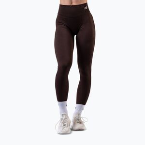 Női edzőleggings NEBBIA Power sötétbarna (Power 8883210) kép
