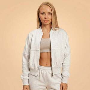 BeastPink Bliss Zip-Up női pulóver Grey kép
