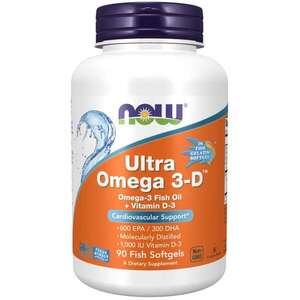 NOW Foods Ultra Omega 3-D™ kép