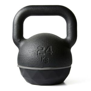 Domyos Kettlebell, részben újrahasznosított öntöttvas, gumírozott, 24 kg kép