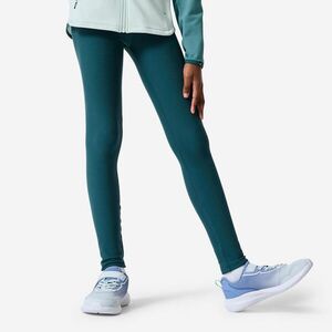 Decathlon Lány leggings, magas derekú, légáteresztő kép