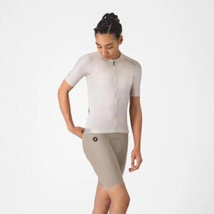 CASTELLI Rövid kerékpáros nadrág kantár nélkül - ESPRESSO 2 W - bézs kép