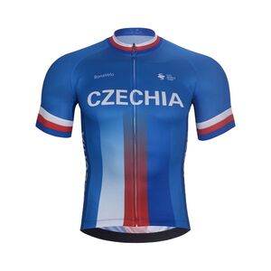BONAVELO Rövid ujjú kerékpáros mez - CZECHIA kép