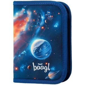 BAAGL UNIVERSE Iskolai tolltartó, sötétkék, méret kép