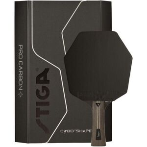 Stiga CYBERSHAPE PRO CARBON 5-STAR Pingpongütő, fekete, méret kép