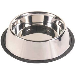 TRIXIE STAINLESS STEEL BOWL 2, 8L Rozsdamentes acéltál, ezüst, méret kép