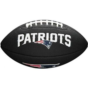 Wilson MINI NFL TEAM SOFT TOUCH FB BL NE Mini labda amerikai futballhoz, fekete, méret kép