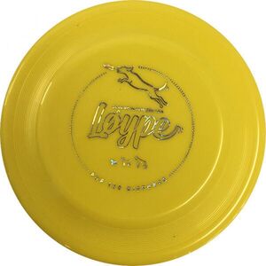 Løype PUP 120 DISTANCE Minidisc kutyáknak, sárga, méret kép