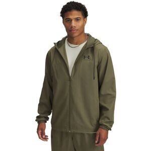Under Armour RIVAL WOVEN WINDBREAKER Férfi dzseki, sötétzöld, méret kép