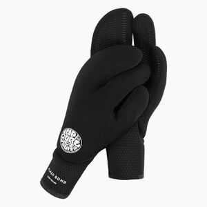 Férfi Rip Curl Flashbomb 5/3mm 3 ujjas neoprén kesztyű 90 fekete WGLYEF (Flashbomb 5/3 mm 3 Finger WGLYEF) kép