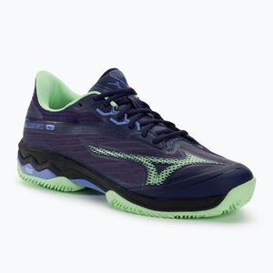 Férfi padel cipő Mizuno Wave Exceed Light 2 Padel esti kék / patinazöld / lolite (Wave Exceed Light 2 Padel 61GB232267) kép