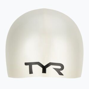 Gyermek úszósapka TYR Wrinkle-Free Silicone fehér (Wrinkle-Free Silicone LCSJR_100) kép