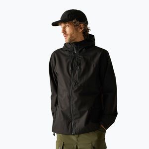 Férfi esőkabát REGATTA Waterproof Shell Frankie black (Waterproof Shell Frankie RMW456-800) kép