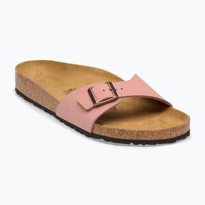 Női papucs BIRKENSTOCK Madrid Birkibuc Narrow rózsaszín agyag (Madrid Birkibuc Narrow 1032765) kép