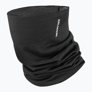 Csősál Salomon Merino Neck Gaiter deep black (Merino Neck Gaiter LC2952000) kép